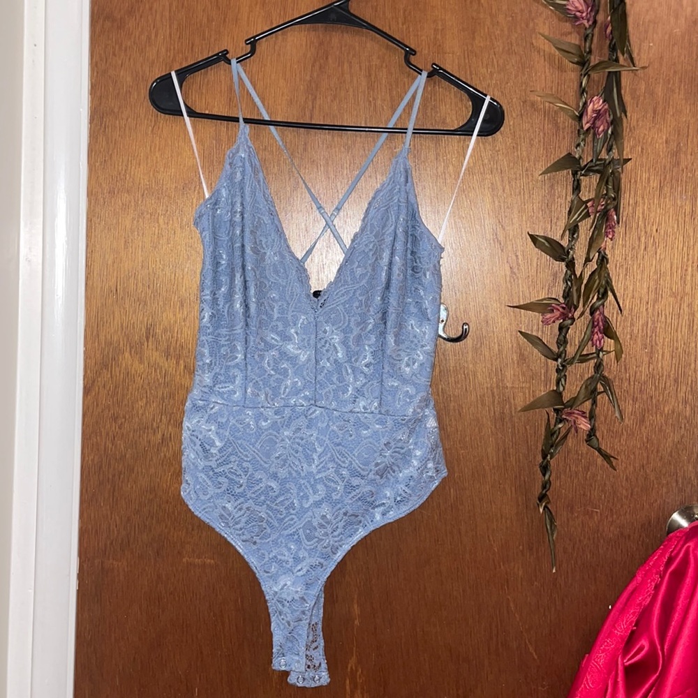 Blue Bodysuit
